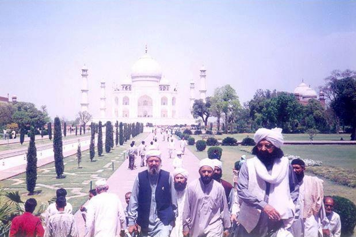 Pir Sahib at Taj Mahal(India)